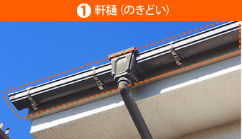 ①軒樋(のきどい)